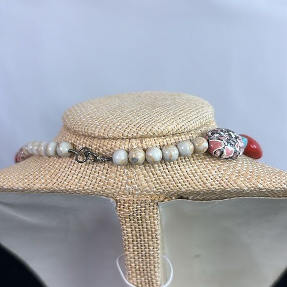 Multi Colored Stone Choker - Picture 5 of 5